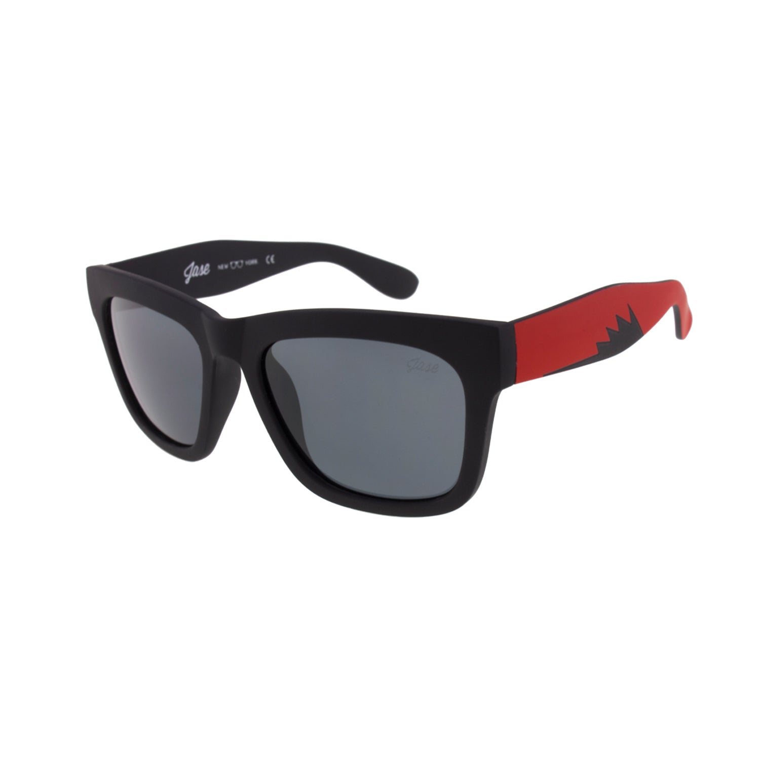 Lunettes de soleil Jase New York Avery en rouge feu