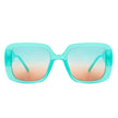 Twilight - Women Square Fashion Chic Oversize Sunglasses