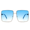 Evangely - Classic Square Tinted Fashion Oversize Women Sunglasses