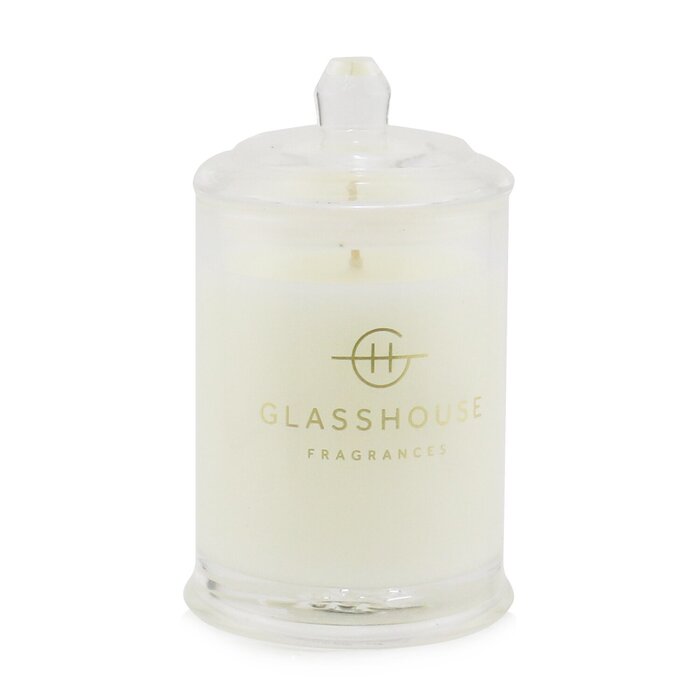 GLASSHOUSE - Bougie de soja triple parfumée - Plongée à Chypre (sel marin et safran)