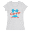 Women's Palm Trees Are My Paradise Customizable Triblend (Personalize This!)