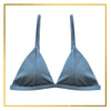 The Nina Bralet Top in Smokey Blue