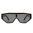 Goldleaf - Geometric Glitter Square Fashion Women Sunglasses