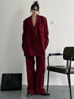 Sayuri Crushed Velvet Blazer