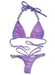 Shanel Triangle Top & Tango Bottom - Purple