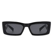 Horizonx - Retro Rectangle Narrow Fashion Slim Vintage Square Sunglasses