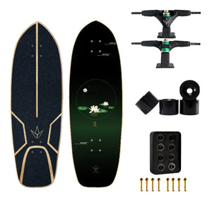 Upgrated Bamboo Anti-Scratch Longboard