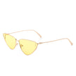 Windflow - Retro Tinted Flat Lens Fashion Cat Eye Sunglasses