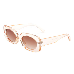 Radianty - Retro Rectangle Narrow Oval Vintage Square Fashion Sunglasses