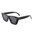 Lightnin - Women Retro Cat Eye Fashion Square Sunglasses