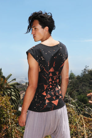 Star Yantra Tee'Yoga Shri Yantra pour hommes