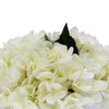 Premium Faux Hydrangea With Glass Vase