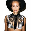 Cope Collar Fringe Choker