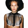 Cope Collar Fringe Choker