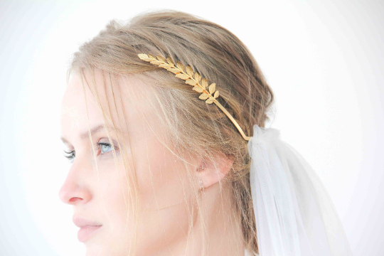 Goddess Crown Headpiece Veil  #4030