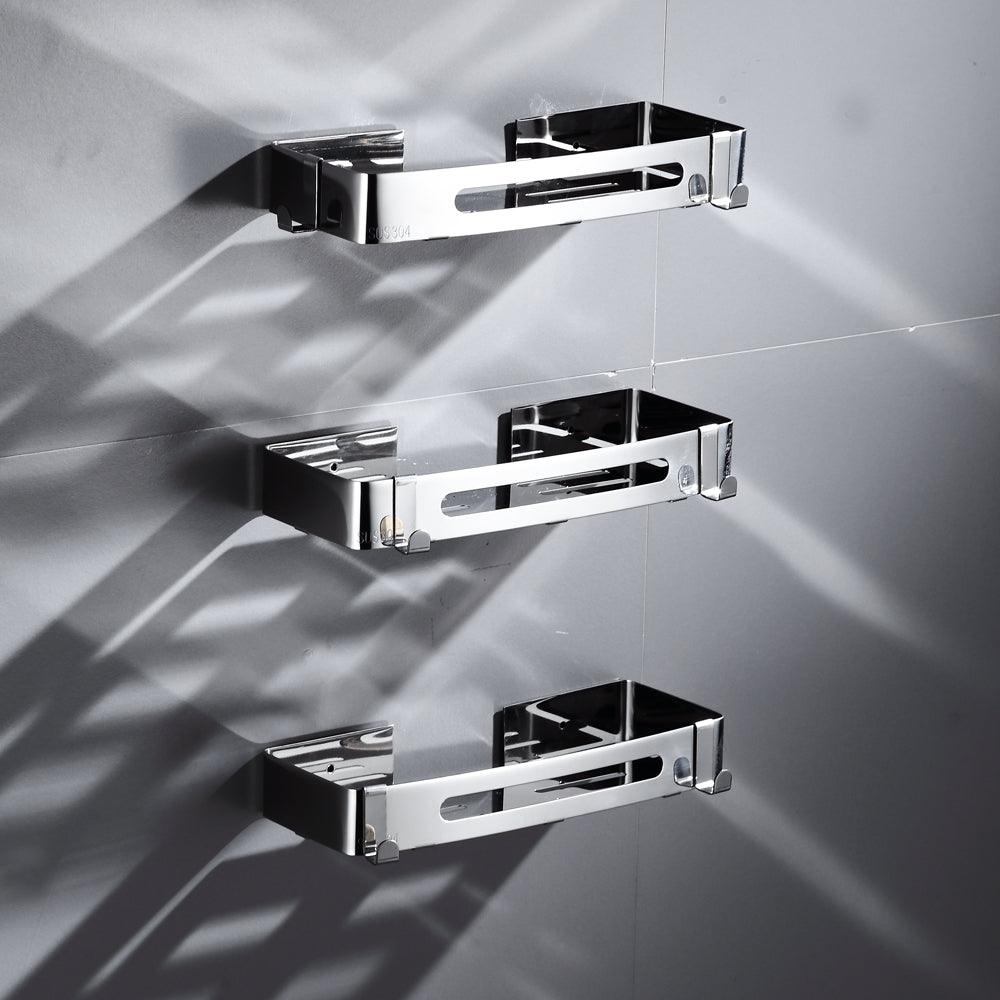 Stainless Steel Bathroom Shelves