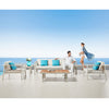 Canapé de patio en aluminium HIGOLD Nofi Coastal pour 5 personnes - Série 6801