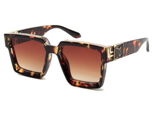 Evanston | Classic Retro Vintage Square Fashion Sunglasses