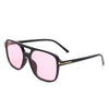 Skyhavoc - Retro Square Brow-Bar Fashion Aviator Sunglasses