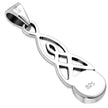 Mother of Pearl Celtic Trinity Silver Pendant