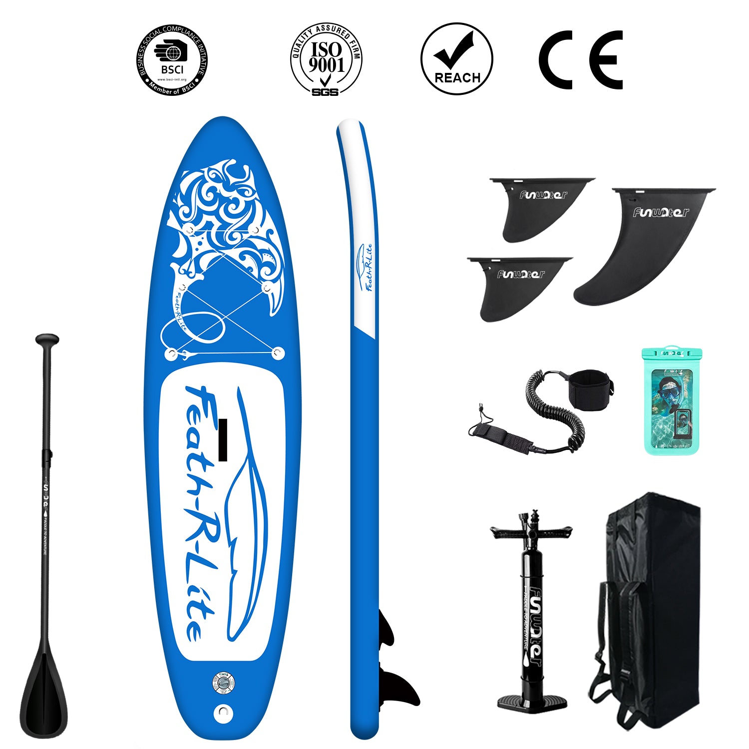 Kit de PaddleBoard debout gonflable