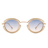 Moonmist - Fashion Circle Geometric Round Futuristic Fashion Sunglasses