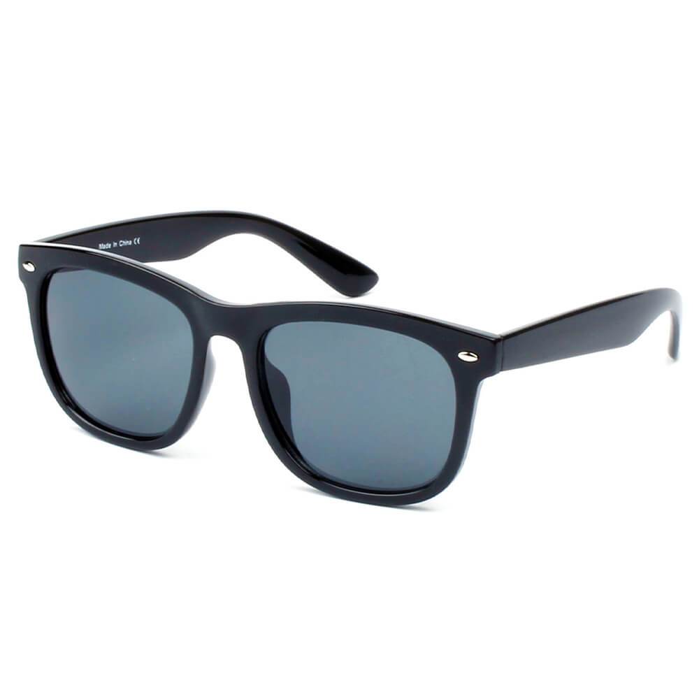 GIRONA | Classic Horned Rim Mirrored Lens Sunglasses