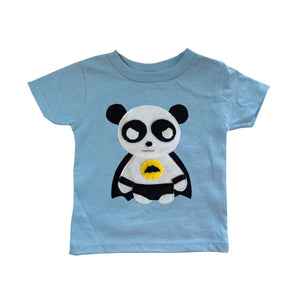 Patchwork Kids Superhero Shirt - Flying Panda