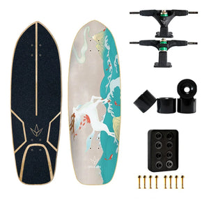 Upgrated Bamboo Anti-Scratch Longboard