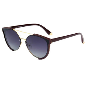 SALZBURG | Women Polarized Round Cat Eye Sunglasses