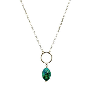 Collier Cercle Chrysocolle