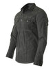 ZIMEGO Men's Stretch Flex Slim Color Washed Vintage Rugged Fashion Button Shirts