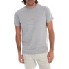 T-shirt rayé en jacquard Nate