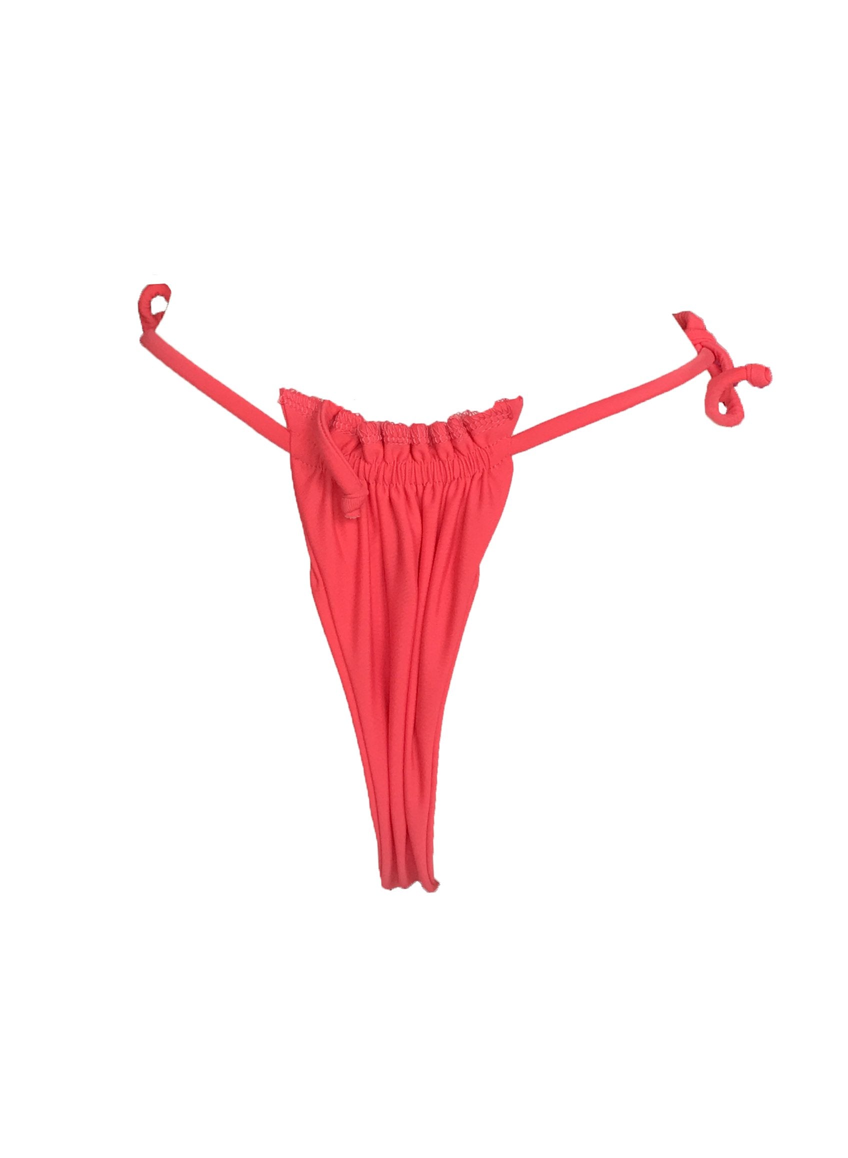 Bas String Candy - Corail