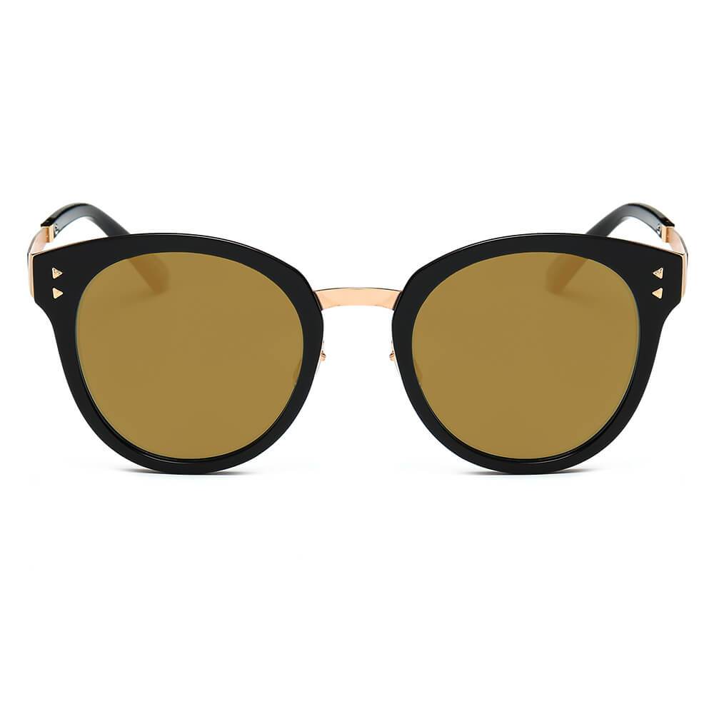 CHENEY | Hipster Polarized Lens Horned Rim Retro Fashion Sunglasses