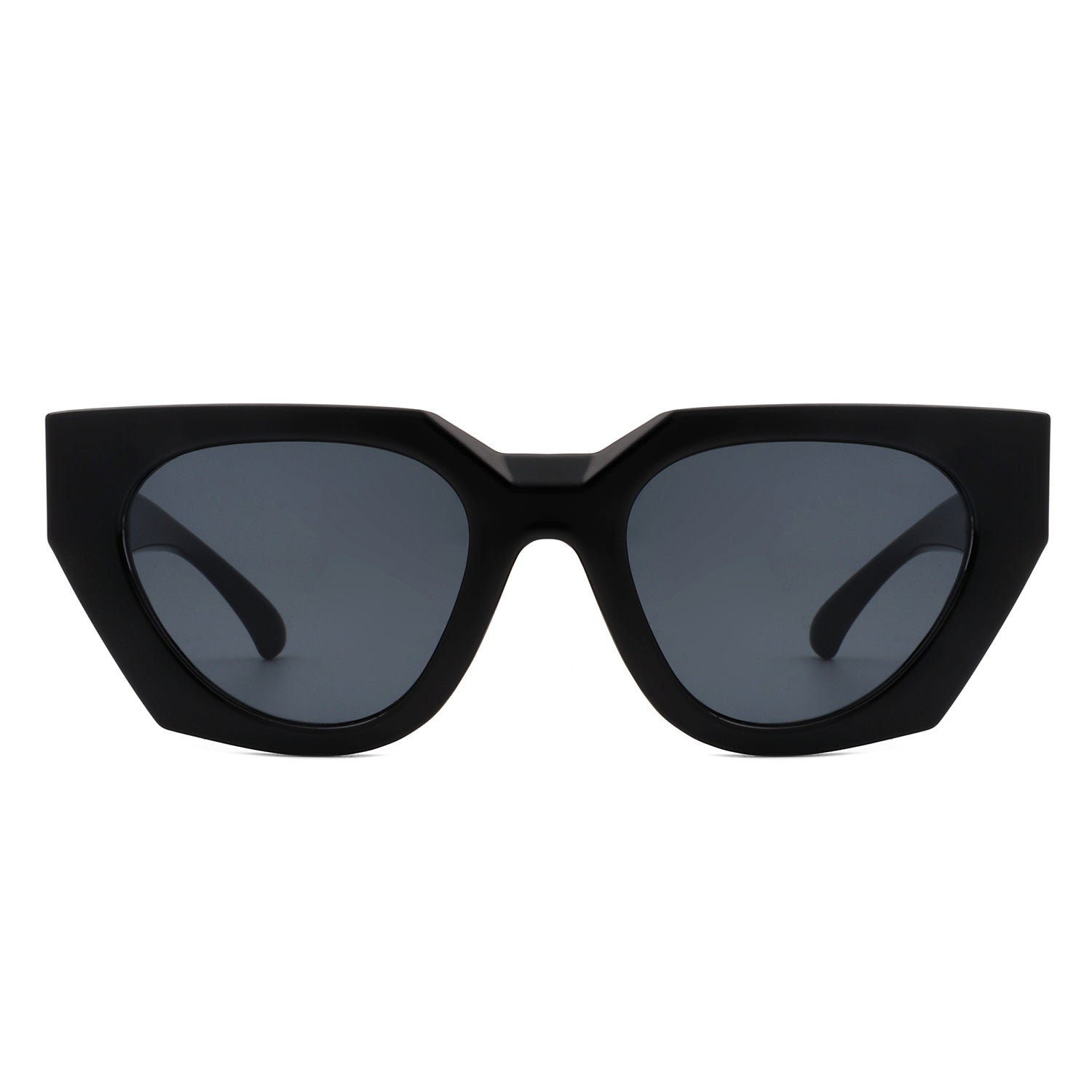 Meridian - Classic Square Retro Flat Top Fashion Sunglasses