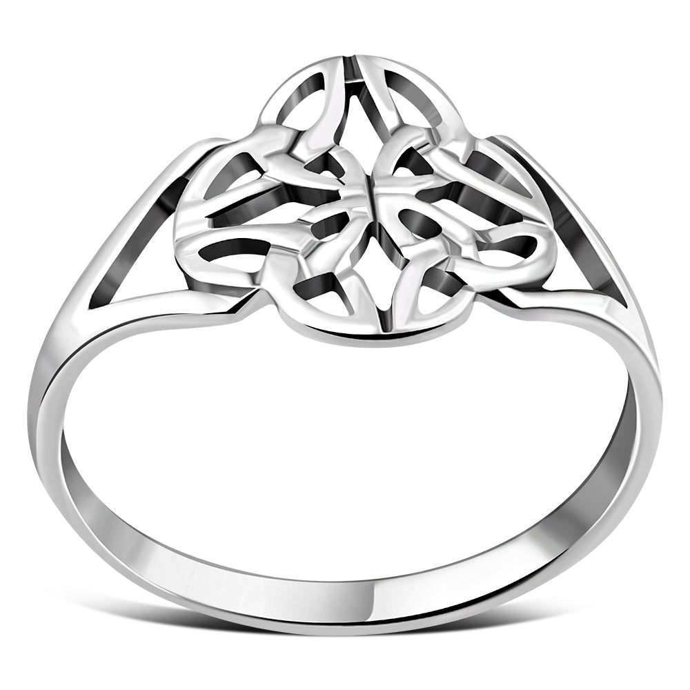 Sterling Silver Celtic Trinity Knot Ring