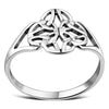 Sterling Silver Celtic Trinity Knot Ring