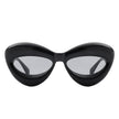 Vexa - Fashion Trendy Cat-Eye Thick Frame Lip Sunglasses