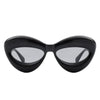 Vexa - Fashion Trendy Cat-Eye Thick Frame Lip Sunglasses