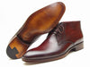 Bottes Chukka Paul Parkman pour hommes marron et bordeaux (ID#CK43E8)