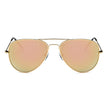 AARUS | Unisex Classic Metal Teardrop Aviator Shades Sunglasses