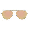 AARUS | Unisex Classic Metal Teardrop Aviator Shades Sunglasses