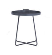 Table basse ronde Jax - Gris