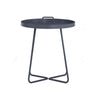 Table basse ronde Jax - Gris