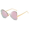 LINDSAY | Women Oversized Rounded Butterfly Fashion Sunglasses