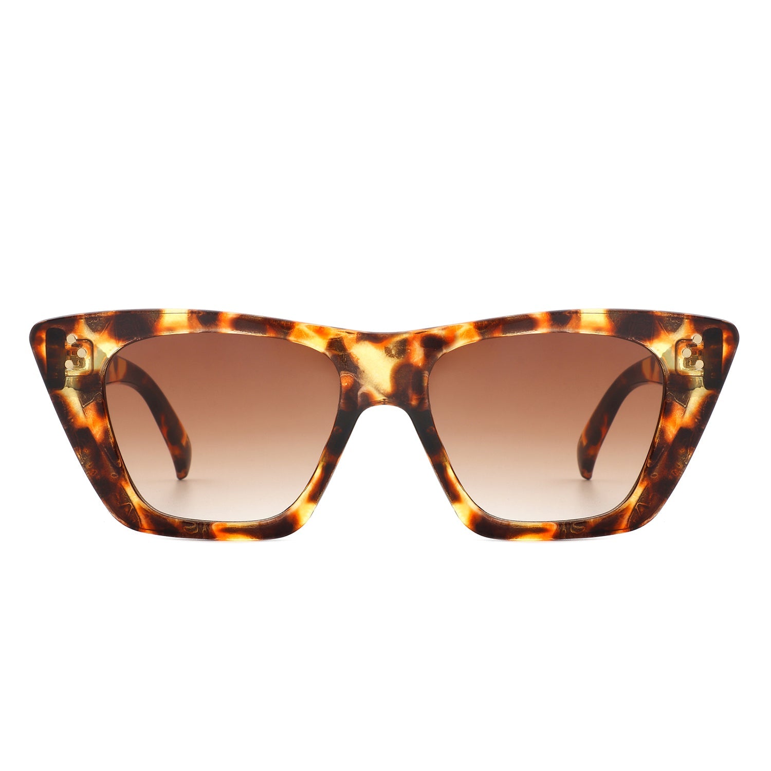 Lightnin - Women Retro Cat Eye Fashion Square Sunglasses