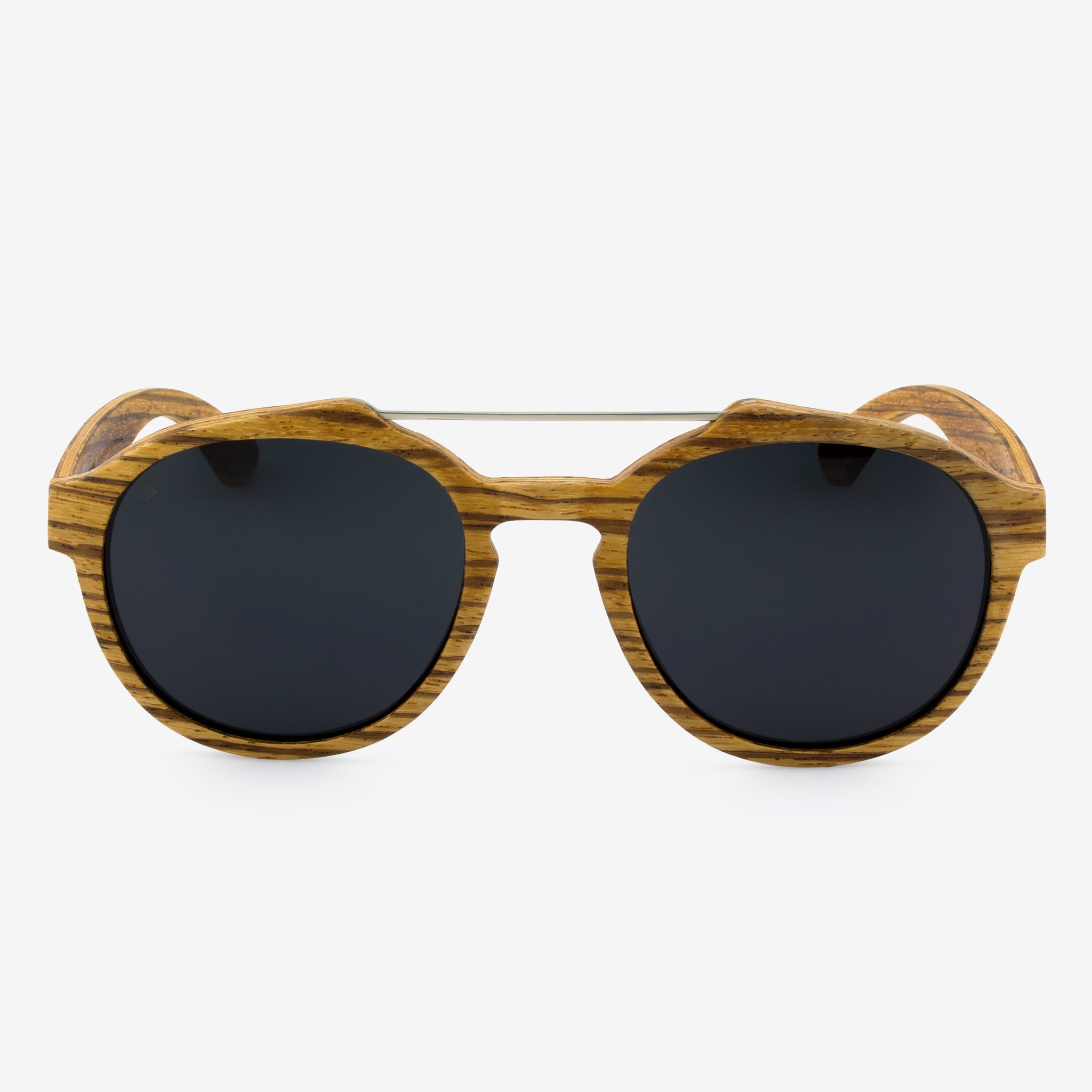 Cortez - Wood & Metal Sunglasses