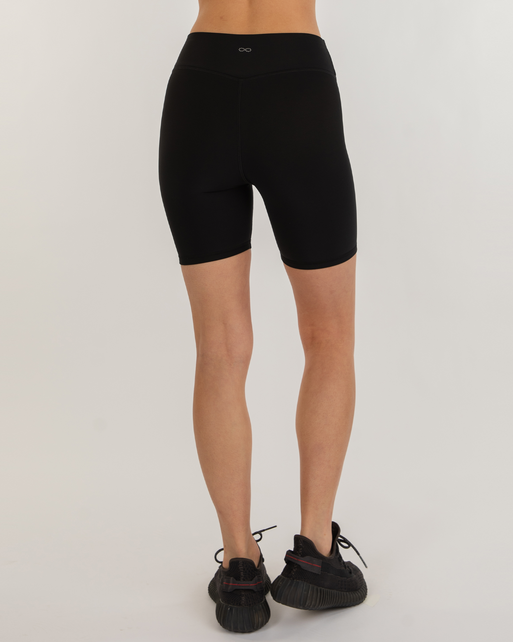 Hybrid Fleece Biker Shorts High Waist 6