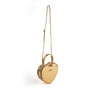 Sweetheart - Gold Vegan Crossbody Bag